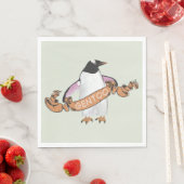 Serviette En Papier Pingouin Gentoo (En situation)