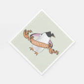 Serviette En Papier Pingouin Gentoo (Coin)