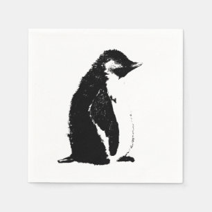 Serviette En Papier Pingouin parfait