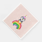 Serviette En Papier Pinguim unicórnio (Coin)