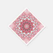 Serviette En Papier Pink Décor Holiday Napkin (Coin)