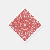 Serviette En Papier Pink Décor Holiday Napkin (Coin)
