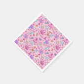 Serviette En Papier Pink Fairytale Princess (Coin)