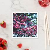 Serviette En Papier Pink flowering Dogwood tree (En situation)