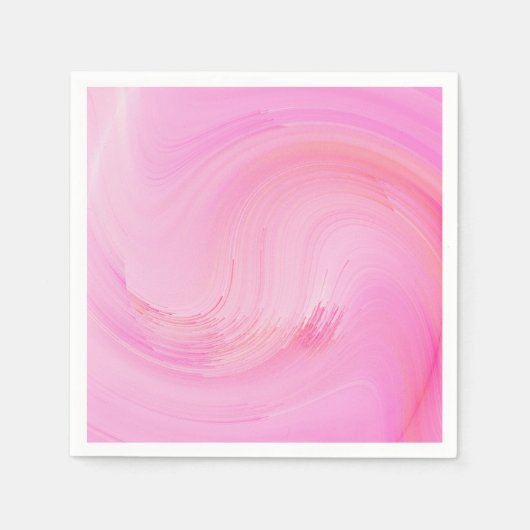 Serviette En Papier Pink Fluid Pour Ombre (Devant)