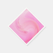Serviette En Papier Pink Fluid Pour Ombre (Coin)