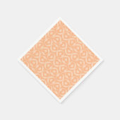 Serviette En Papier Pink Heart Love Motif Valentine (Coin)