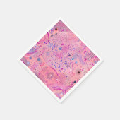 Serviette En Papier Pink Party Maximalist Art (Coin)