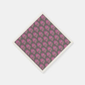 Serviette En Papier Pink Roses Bunch (Coin)