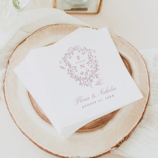 Serviette En Papier Pink Toile Mariage papier serviettes chinoiserie