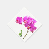 Serviette En Papier Pink violet Dendrobium Orchidée Fleur tropicale (Coin)