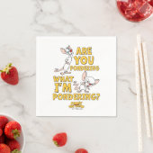 Serviette En Papier Pinky et le cerveau | Vous Pensez ? (En situation)