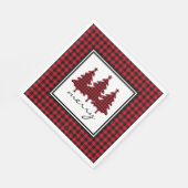 Serviette En Papier Pins de vérification Red Buffalo (Coin)