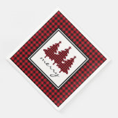 Serviette En Papier Pins de vérification Red Buffalo (Coin)