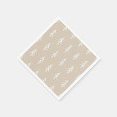 Serviette En Papier Pins qui murmurent - Grès (Coin)