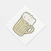 Serviette En Papier Pint De Bière (Coin)