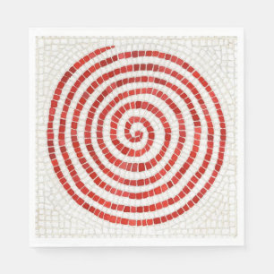 Serviette En Papier PINWHEEL MOSAIC standard de déjeuner papier Napkin