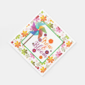 Serviette En Papier Pinwheel Napkins (Coin)