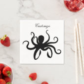 Serviette En Papier Pipe Silhouette Thunder_Cove (En situation)