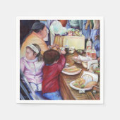 Serviette En Papier Pique-nique agréable, Mexique (Devant)