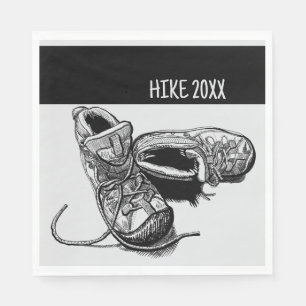 Serviette En Papier Pique-nique de camping personnalisé