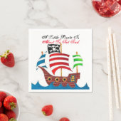 Serviette En Papier Pirate (En situation)