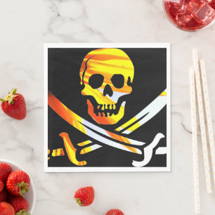 Serviette En Papier Pirate