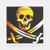 Serviette En Papier Pirate (Devant)