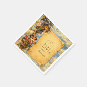 Serviette En Papier Pirate Adventure Storybook Baby Shower (Coin)