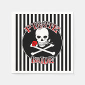 Serviette En Papier Pirate Bride Papier Napkins (Devant)