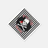 Serviette En Papier Pirate Bride Papier Napkins (Coin)