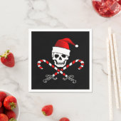 Serviette En Papier Pirate Christmas Party Papier serviettes (En situation)