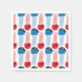 Serviette En Papier Pirate Jellyfish, Motif de méduses, Sea Animaux (Devant)