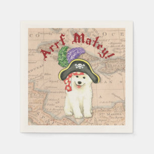 Serviette En Papier Pirate Samoyé