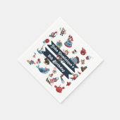 Serviette En Papier Pirate Thème Anniversaire Fête Napkin (Coin)