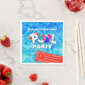 Serviette En Papier Piscine d'été cool Fête de l'eau Amusement (En situation)