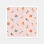 Serviette En Papier Piscine d'été serviettes (Devant)