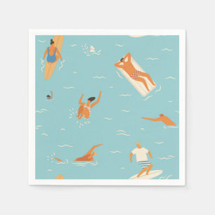 Serviette En Papier Piscine d'été serviettes