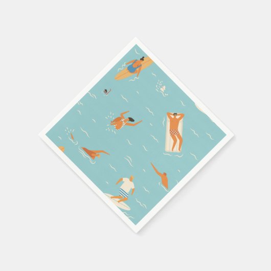 Serviette En Papier Piscine d'été serviettes (Coin)