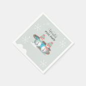 Serviette En Papier Piscine d'hiver fête d'anniversaire (Coin)