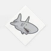 Serviette En Papier Piscine Party Requin Anniversaire Papier (Coin)