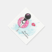 Serviette En Papier Piscine rétro 40e anniversaire de fête serviettes (Coin)