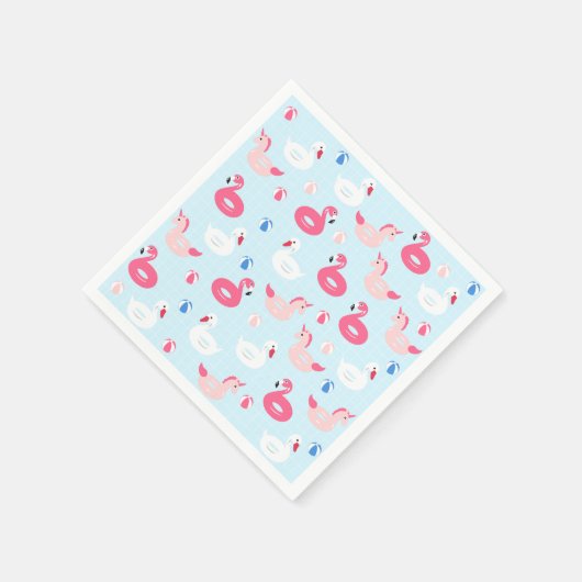 Serviette En Papier Piscine Unicorn Papier flottant serviettes (Coin)