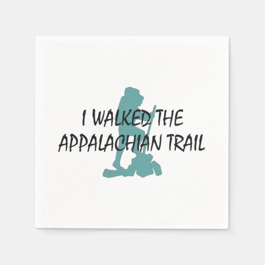 Serviette En Papier Piste de randonnée des Appalaches ABH (Devant)