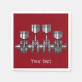 Serviette En Papier Piston Crankshaft (Devant)