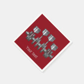 Serviette En Papier Piston Crankshaft (Coin)
