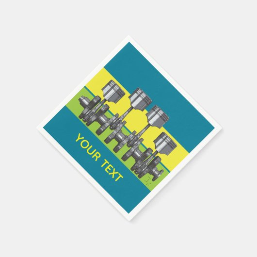 Serviette En Papier Piston Crankshaft (Coin)