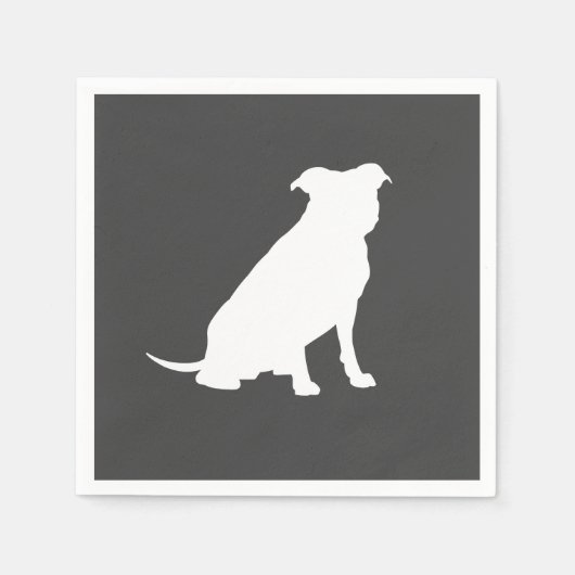 Serviette En Papier Pit Bull Chien Baby Pitbull Douche Genre Neutre (Devant)