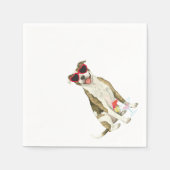 Serviette En Papier Pit été Bull Terrier Napkins (Devant)