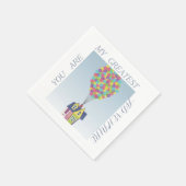 Serviette En Papier Pixar Up, serviette de table (Coin)